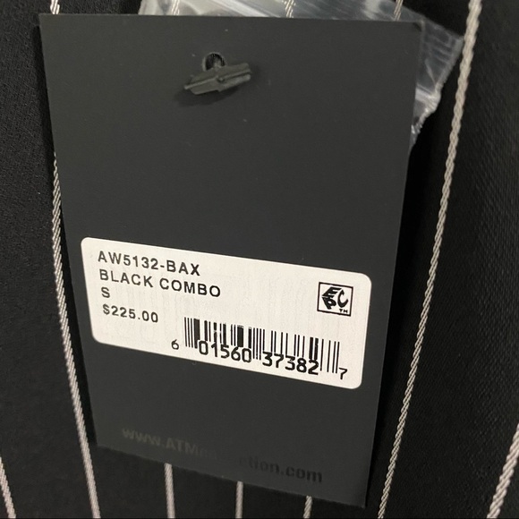 ATM Stripe Cami Black Combo, New with Tags - Picture 6 of 8